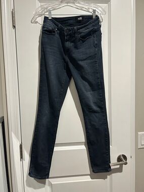 PAIGE Women's Dark Blue Skinny Jeans